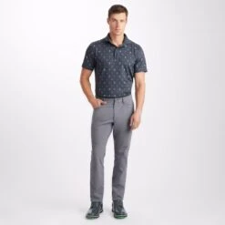 G/FORE Golf Trousers - Tour 5 Pocket Pant - Charcoal AW23 -Golf Fashion Shop g4mc0b50fb cha 375