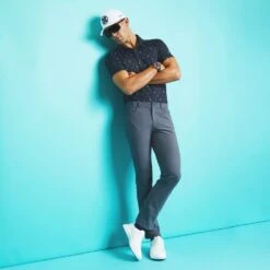 G/FORE Golf Trousers - Tour 5 Pocket Pant - Charcoal AW23 -Golf Fashion Shop g4mc0b50fb cha 378