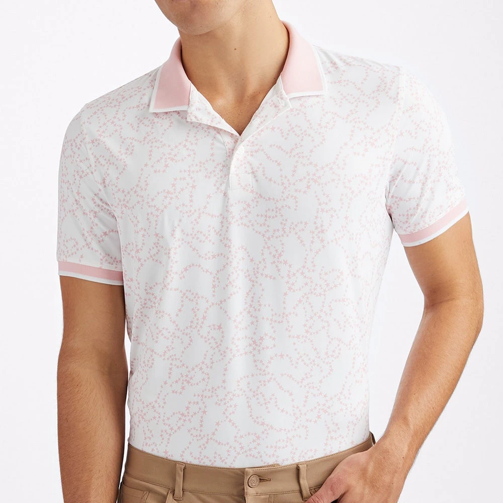 G/FORE Golf Shirt - Star Dust Tech Jersey - Trifle AW23 7 G/FORE Golf Shirt - Star Dust Tech Jersey - Trifle AW23 - Image 5