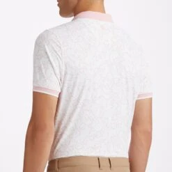 G/FORE Golf Shirt - Star Dust Tech Jersey - Trifle AW23 16 G/FORE Golf Shirt - Star Dust Tech Jersey - Trifle AW23 -Golf Fashion Shop g4mf23k061d trif 110