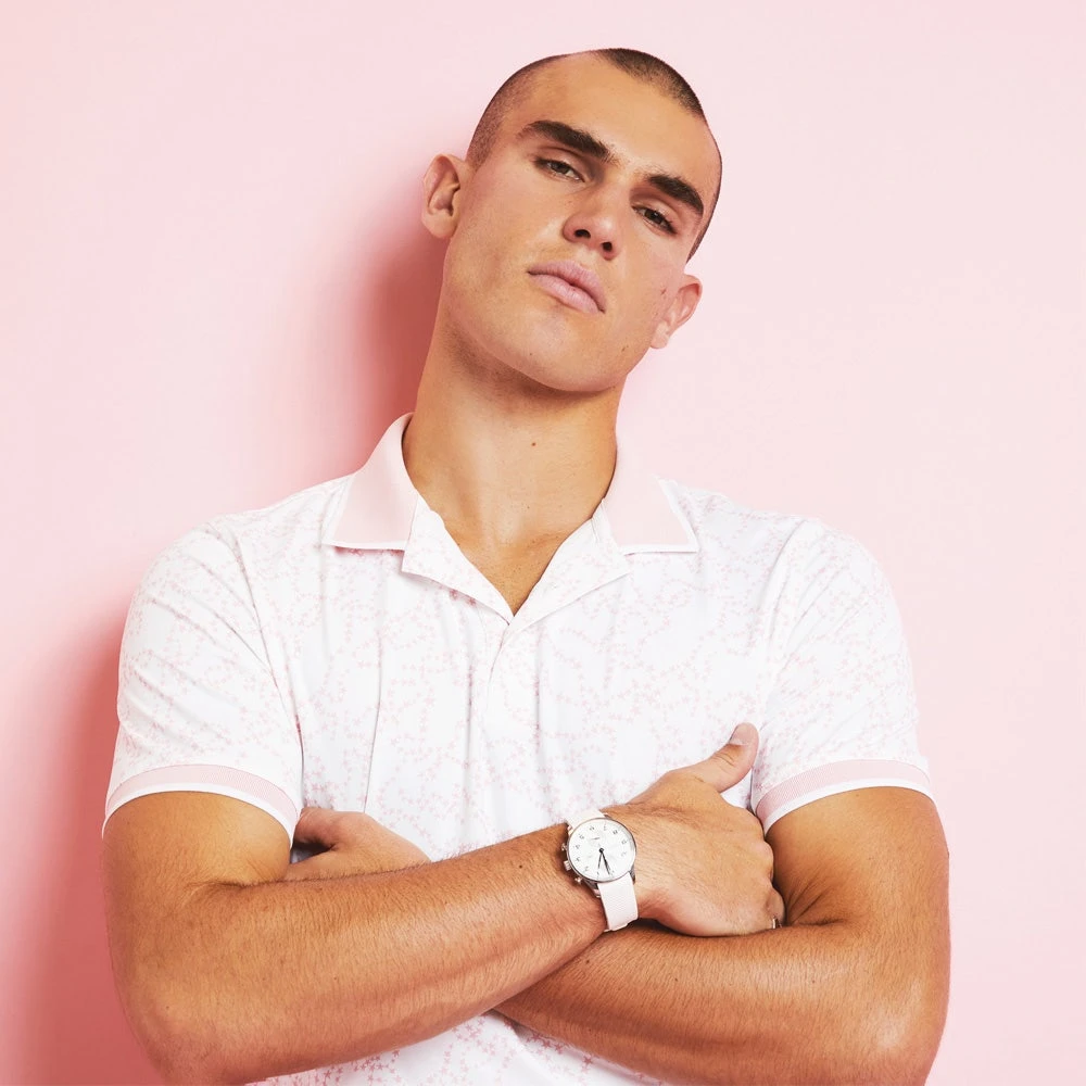 G/FORE Golf Shirt - Star Dust Tech Jersey - Trifle AW23 10 G/FORE Golf Shirt - Star Dust Tech Jersey - Trifle AW23 - Image 8