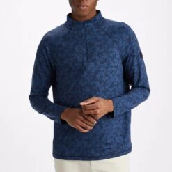 G/FORE Golf Pullover - Icon Camo Luxe Staple Mid - Twilight AW23 15 G/FORE Golf Pullover - Icon Camo Luxe Staple Mid - Twilight AW23 -Golf Fashion Shop g4mf23k123b twlt 273