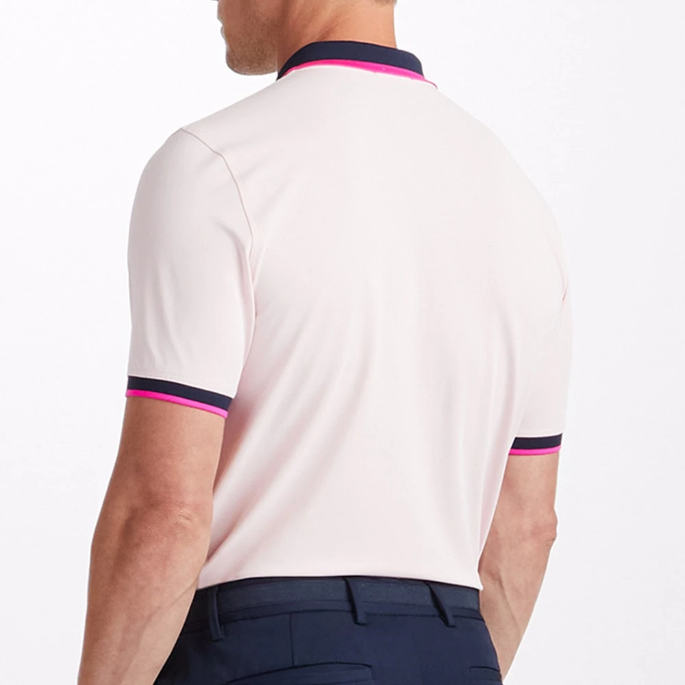 G/FORE Golf Shirt - Embossed Logo QZ Tech Pique - Cameo AW23 9 G/FORE Golf Shirt - Embossed Logo QZ Tech Pique - Cameo AW23 - Image 7