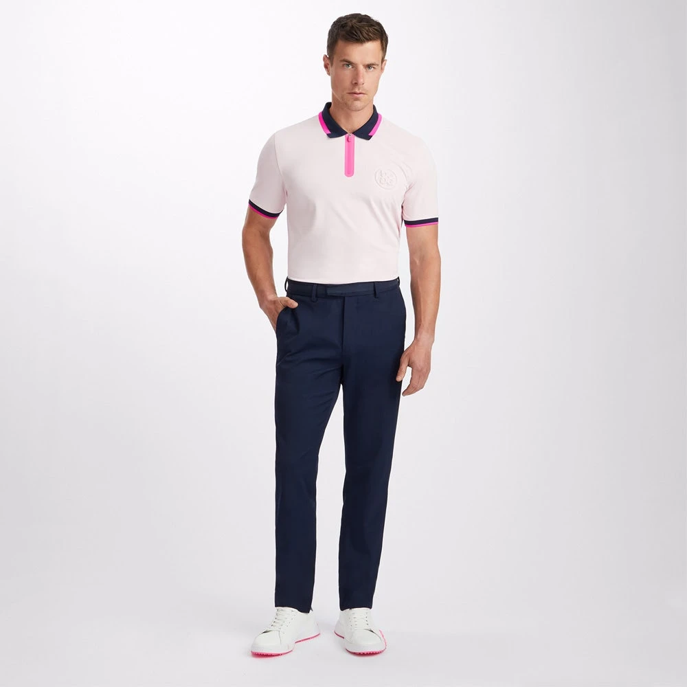 G/FORE Golf Shirt - Embossed Logo QZ Tech Pique - Cameo AW23 10 G/FORE Golf Shirt - Embossed Logo QZ Tech Pique - Cameo AW23 - Image 8