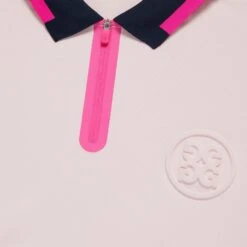 G/FORE Golf Shirt - Embossed Logo QZ Tech Pique - Cameo AW23 15 G/FORE Golf Shirt - Embossed Logo QZ Tech Pique - Cameo AW23 -Golf Fashion Shop g4mf23k301 cameo 180