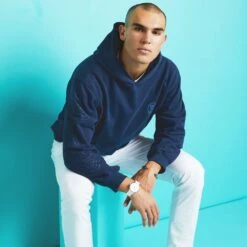 G/FORE Golf Pullover - Reverse Birdies Hoodie - Ink AW23 21 G/FORE Golf Pullover - Reverse Birdies Hoodie - Ink AW23 -Golf Fashion Shop g4mf23k420c ink 316