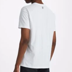 G/FORE Golf T-Shirt - Hello Tee - Snow AW23 19 G/FORE Golf T-Shirt - Hello Tee - Snow AW23 -Golf Fashion Shop g4mf23k463f sno 225