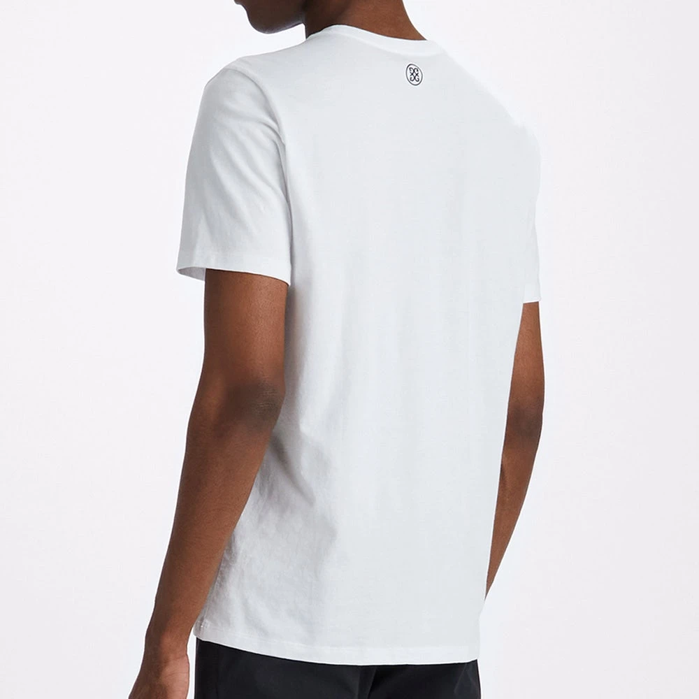 G/FORE Golf T-Shirt - Hello Tee - Snow AW23 10 G/FORE Golf T-Shirt - Hello Tee - Snow AW23 - Image 8