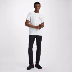 G/FORE Golf T-Shirt - Hello Tee - Snow AW23 20 G/FORE Golf T-Shirt - Hello Tee - Snow AW23 -Golf Fashion Shop g4mf23k463f sno 226