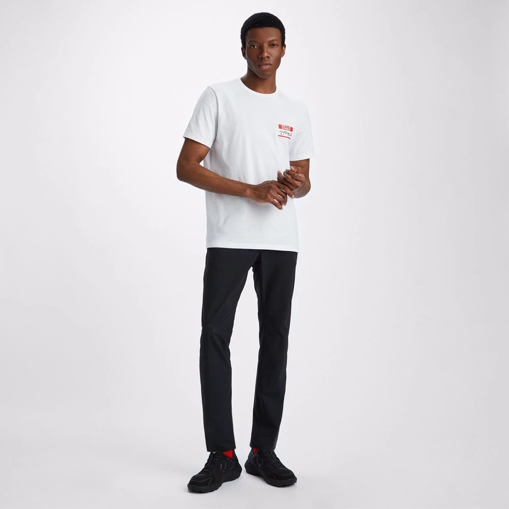 G/FORE Golf T-Shirt - Hello Tee - Snow AW23 11 G/FORE Golf T-Shirt - Hello Tee - Snow AW23 - Image 9