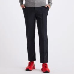 G/FORE Golf Trousers - Tech Street Pant - Onyx AW23 -Golf Fashion Shop g4ms23b112 onyx 398
