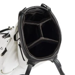 G/FORE Golf Bag - Daytona Plus Stand - Snow AW23 -Golf Fashion Shop g fore daytona plus golf bag 2023 0004 guc000001 sno 5