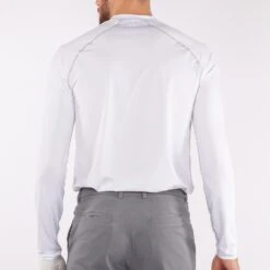 Galvin Green Golf Base Layer - Enzo Crew - White SS23 -Golf Fashion Shop galvin green compression base layer enzo ss22 01g