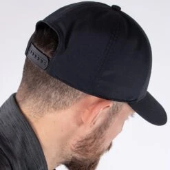 Galvin Green Golf Cap - Spike - Black AW23 -Golf Fashion Shop galvin green golf cap spike ss22 02a