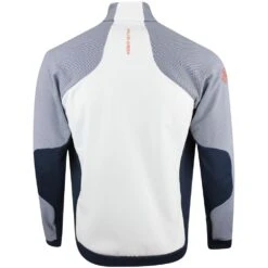 Galvin Green Golf Jacket - Donald FZ Insula - White SS23 -Golf Fashion Shop galvin green golf full zip insula donald g1345 13 c