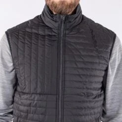 Galvin Green Golf Gilet - Leroy Primaloft IFC-1 - Black SS23 -Golf Fashion Shop galvin green golf gilet leroy vest aw22 01c