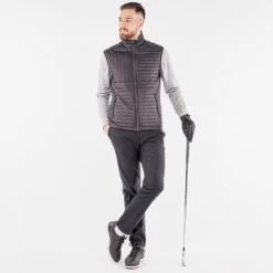 Galvin Green Golf Gilet - Leroy Primaloft IFC-1 - Black SS23 -Golf Fashion Shop galvin green golf gilet leroy vest aw22 01f