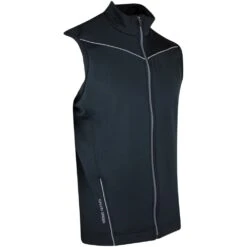 Galvin Green Golf Vest - Davon Insula - Black SS23 -Golf Fashion Shop galvin green golf insula davon full zip ss22 01s