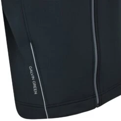 Galvin Green Golf Vest - Davon Insula - Black SS23 -Golf Fashion Shop galvin green golf insula davon full zip ss22 01x