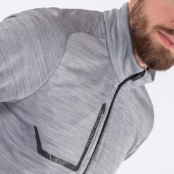 Galvin Green Golf Jacket - Dennis Insula Lite - Light Grey SS23 -Golf Fashion Shop galvin green golf insula full zip dennis ss22 02a