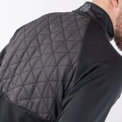 Galvin Green Golf Jacket - Dexter Padded Insula - Black SS23 -Golf Fashion Shop galvin green golf insula padded dexter aw22 01d
