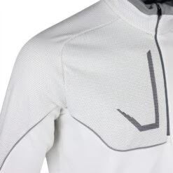 Galvin Green Golf Pullover - Daxton Insula - White SS23 -Golf Fashion Shop galvin green golf insula quarter zip daxton ss22 01d