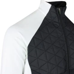 Galvin Green Golf Jacket - Dexter Padded Insula - Black - White SS23 -Golf Fashion Shop galvin green golf jacket dexter padded insula black white ss23 g1341 07 c