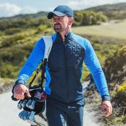 Galvin Green Golf Jacket - Dexter Padded Insula - Navy - Blue SS23 12 Galvin Green Golf Jacket - Dexter Padded Insula - Navy - Blue SS23 -Golf Fashion Shop galvin green golf jacket dexter padded insula navy blue ss23 g1341 36 fd