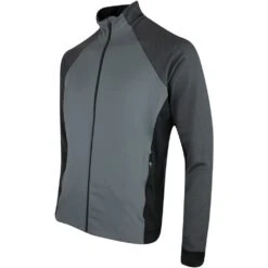 Galvin Green Golf Jacket - Donald FZ Insula - Forged Iron SS23 -Golf Fashion Shop galvin green golf jacket donald fz insula forged iron ss23 g1345 77 e