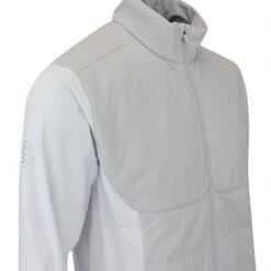 Galvin Green Golf Jacket - Leonard Quilted IFC-1 - Cool Grey AW23 -Golf Fashion Shop galvin green golf jacket leonard quilted ifc 1 cool grey aw23 b01000049365 78