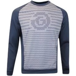 Galvin Green Golf Jumper - Dillon Insula Crew - Navy LE SU23