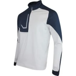 Galvin Green Golf Pullover - Daxton Insula - Navy - Cool Grey SS23 -Golf Fashion Shop galvin green golf pullover daxton insula navy cool grey ss23 g1242 37 b