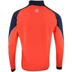 Galvin Green Golf Pullover - Daxton Insula - Orange SS23 -Golf Fashion Shop galvin green golf pullover daxton insula orange ss23 g1242 53 d