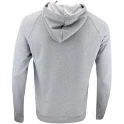 Galvin Green Golf Pullover - Desmond Hoodie - Grey Mel. AW23 -Golf Fashion Shop galvin green golf pullover desmond hoodie grey mel aw23 c01000289112 23