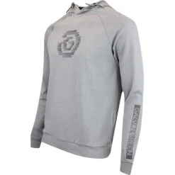 Galvin Green Golf Pullover - Desmond Hoodie - Grey Mel. AW23 -Golf Fashion Shop galvin green golf pullover desmond hoodie grey mel aw23 c01000289112 24