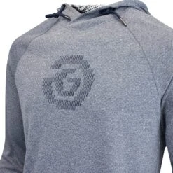 Galvin Green Golf Pullover - Desmond Hoodie - Navy Mel. AW23 -Golf Fashion Shop galvin green golf pullover desmond hoodie navy mel aw23 c01000289111 18