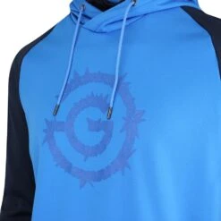 Galvin Green Golf Pullover - Devlin Insula Hoodie - Blue SS23 -Golf Fashion Shop galvin green golf pullover devlin insula hoodie blue ss23 g1342 63 c