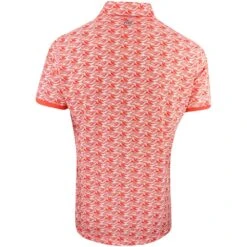 Galvin Green Golf Shirt - Madden Ventil8 - Orange AW23 -Golf Fashion Shop galvin green golf shirt madden ventil8 orange aw23 image 256