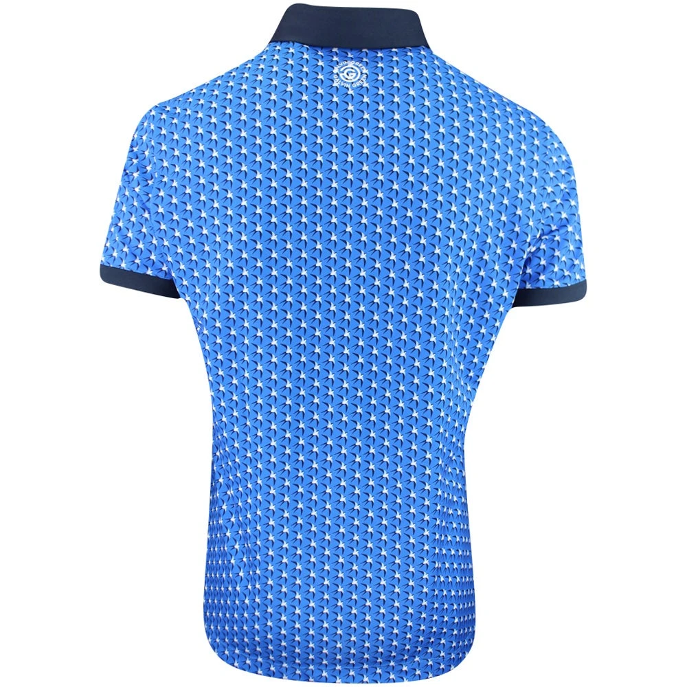 Galvin Green Golf Shirt - Malcolm Ventil8 - Blue AW23 5 Galvin Green Golf Shirt - Malcolm Ventil8 - Blue AW23 - Image 3