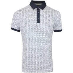 Galvin Green Golf Shirt - Malcolm Ventil8 - Navy AW23