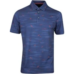 Galvin Green Golf Shirt - Marin Ventil8 - Navy AW23