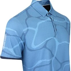 Galvin Green Golf Shirt - Markos Ventil8 - Ensign Blue AW23 -Golf Fashion Shop galvin green golf shirt markos ventil8 ensign blue aw23 image 265