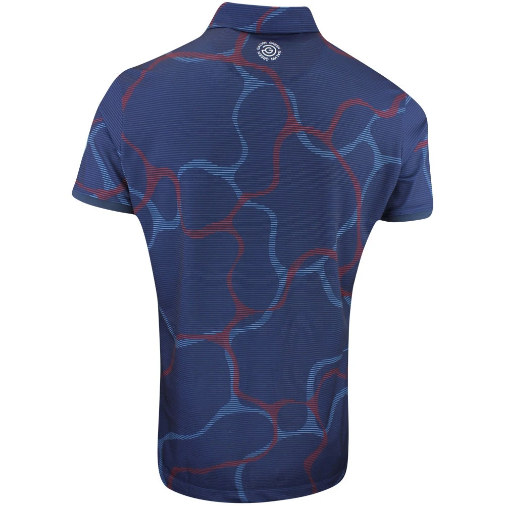 Galvin Green Golf Shirt - Markos Ventil8 - Navy AW23 5 Galvin Green Golf Shirt - Markos Ventil8 - Navy AW23 - Image 3