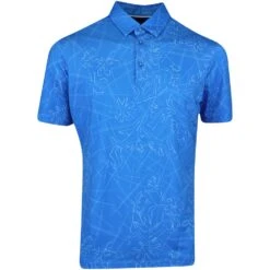 Galvin Green Golf Shirt - Maverick - Blue SS23