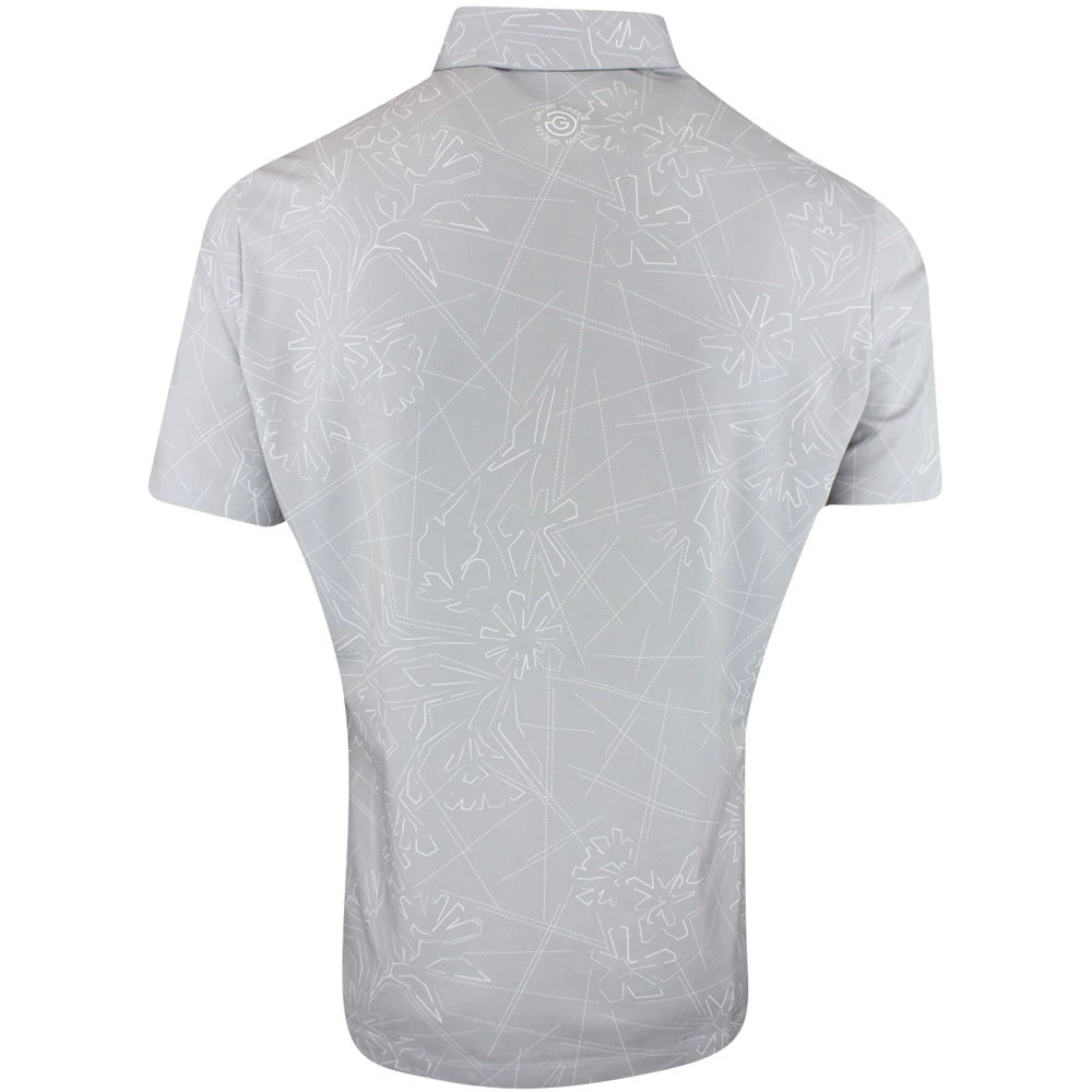 Galvin Green Golf Shirt - Maverick - Cool Grey SS23 5 Galvin Green Golf Shirt - Maverick - Cool Grey SS23 - Image 3