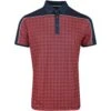 Galvin Green Golf Shirt - Millard - Navy - Orange SS23 -Golf Fashion Shop galvin green golf shirt millard navy orange ss23 g1373 35 a