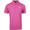 Galvin Green Golf Shirt - Moore Print Polo - Sugar Coral LE 2023 2 Galvin Green Golf Shirt - Moore Print Polo - Sugar Coral LE 2023 -Golf Fashion Shop galvin green golf shirt moore print polo sugar coral le 2023 g1365 98 8