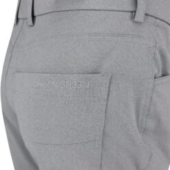 Galvin Green Golf Trousers - Norris 5 Pocket - Grey Melange SS23 -Golf Fashion Shop galvin green golf trousers norris 5 pocket grey melange ss23 g1380 07 c