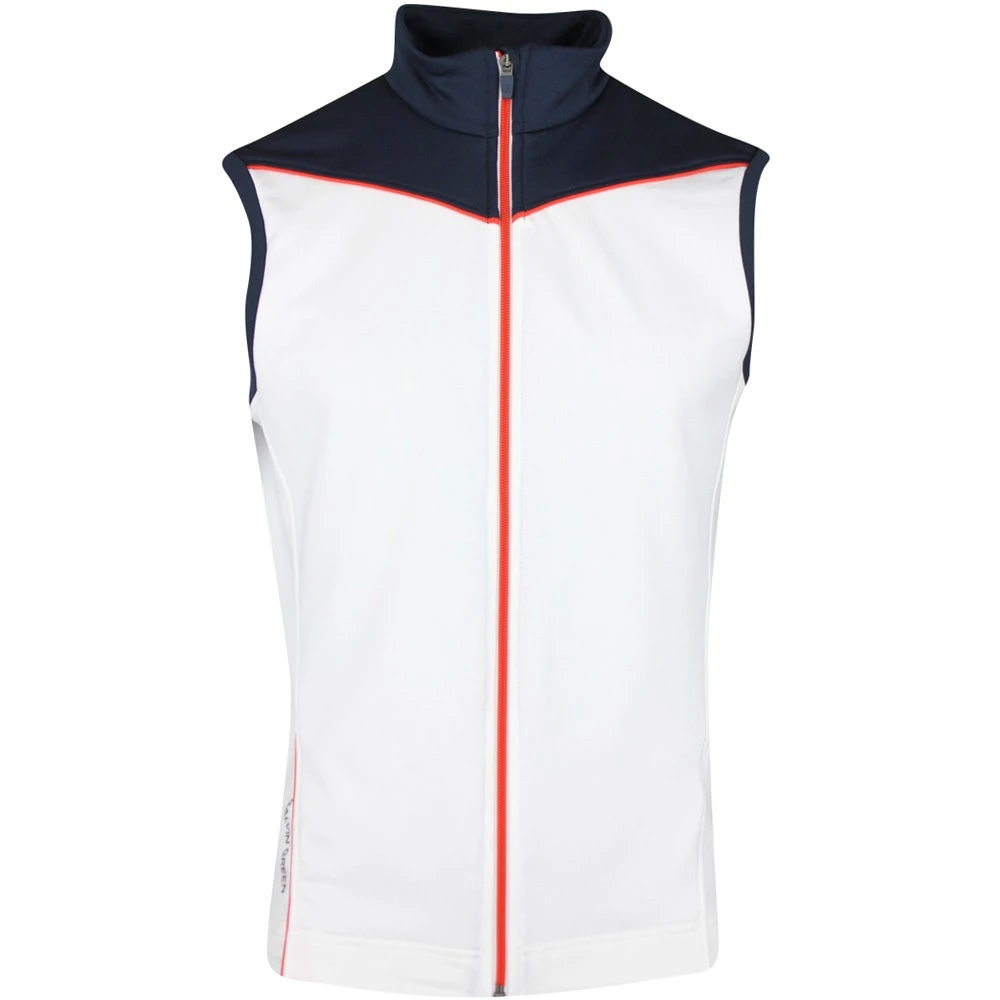Galvin Green Golf Vest - Davon Insula - White SS23 3 Galvin Green Golf Vest - Davon Insula - White SS23