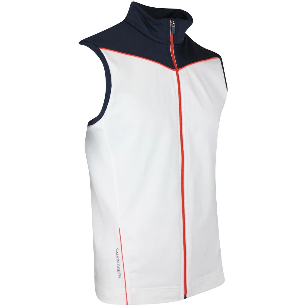 Galvin Green Golf Vest - Davon Insula - White SS23 4 Galvin Green Golf Vest - Davon Insula - White SS23 - Image 2